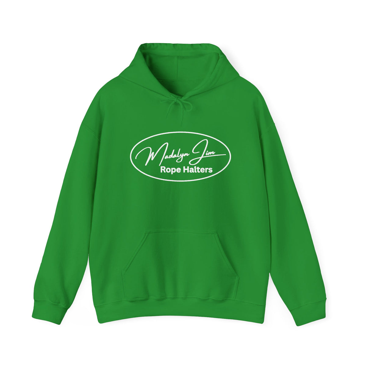 MJRH White Logo 
Hooded Sweatshirt