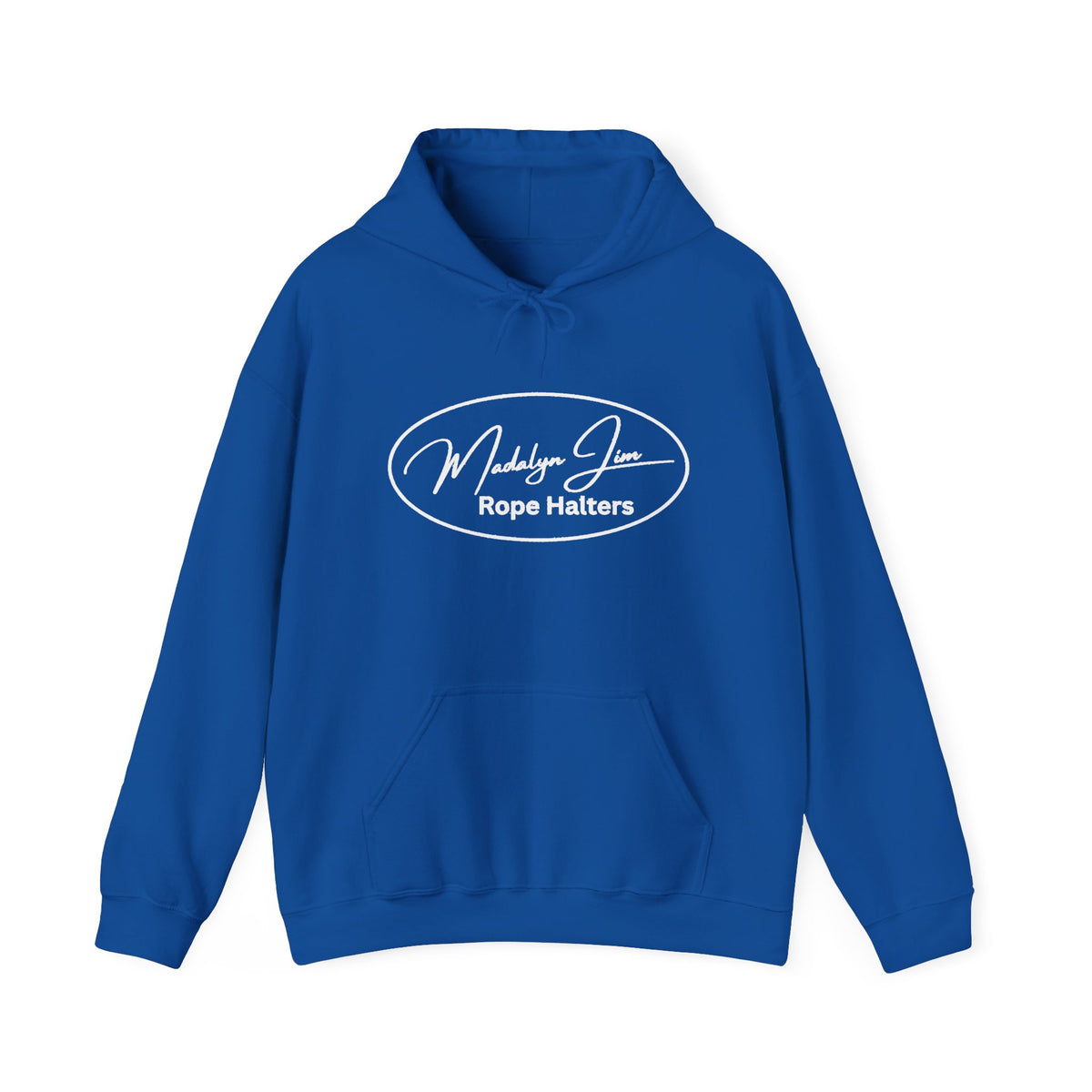 MJRH White Logo 
Hooded Sweatshirt
