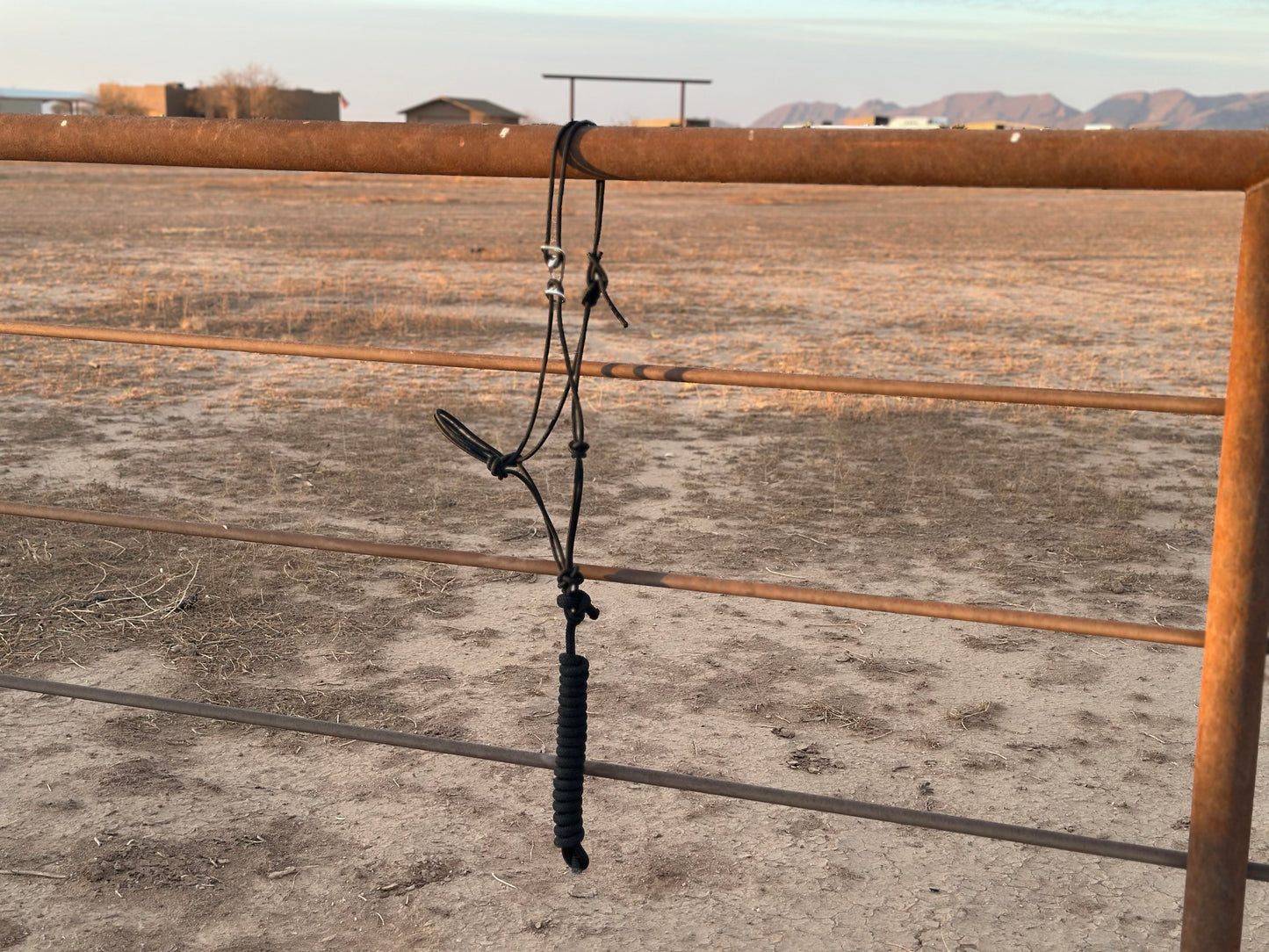 Black Easy Hook Rope Halter