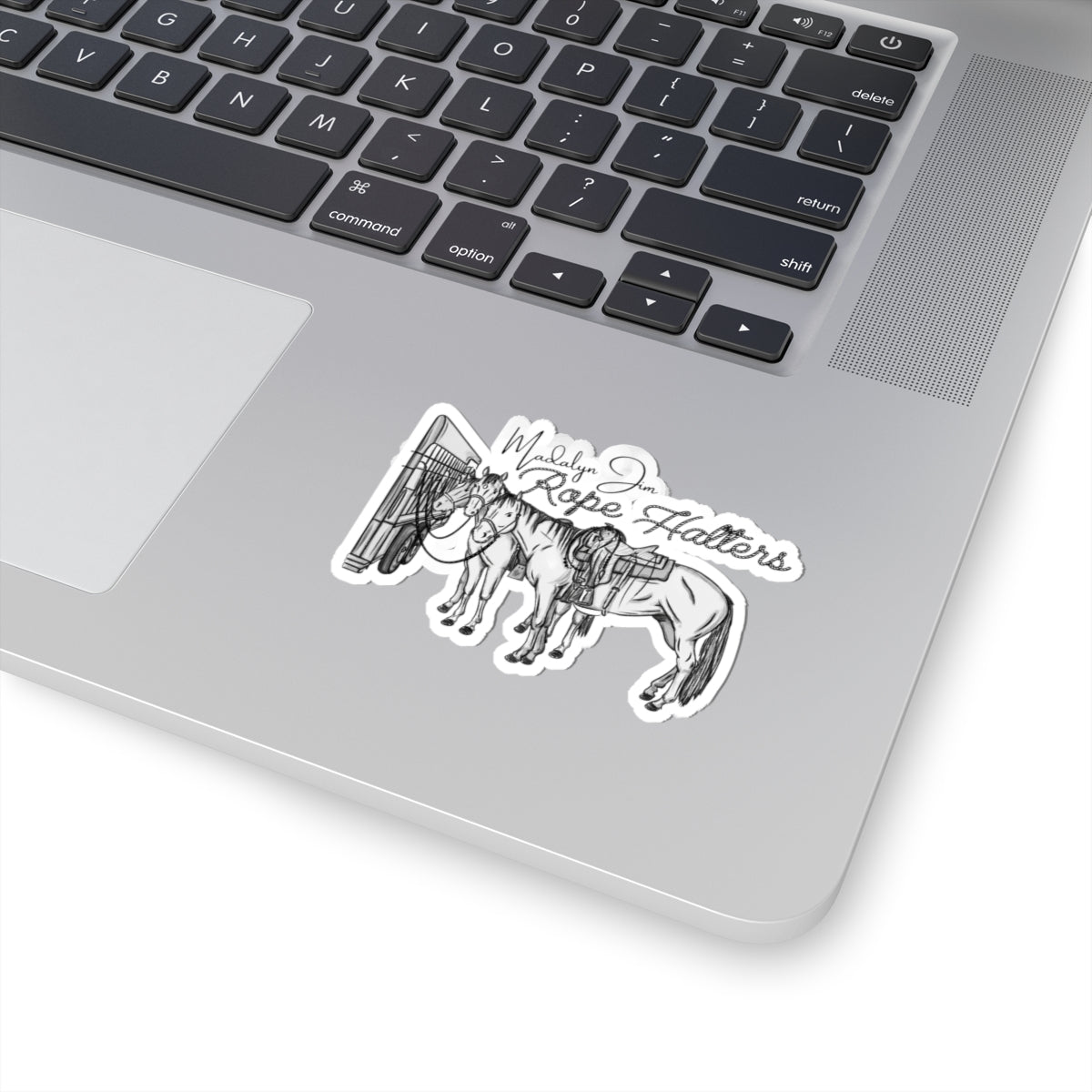 MJRH Ranch Horse KISS-Cut Stickers