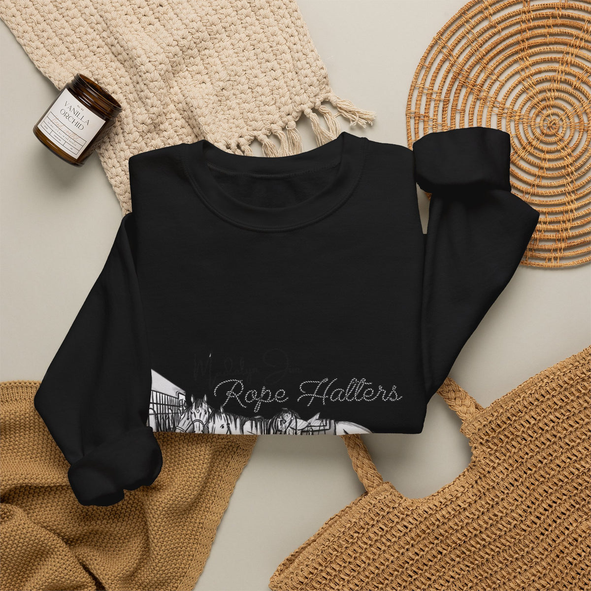 MJRH Ranch Horse Crewneck Sweatshirt