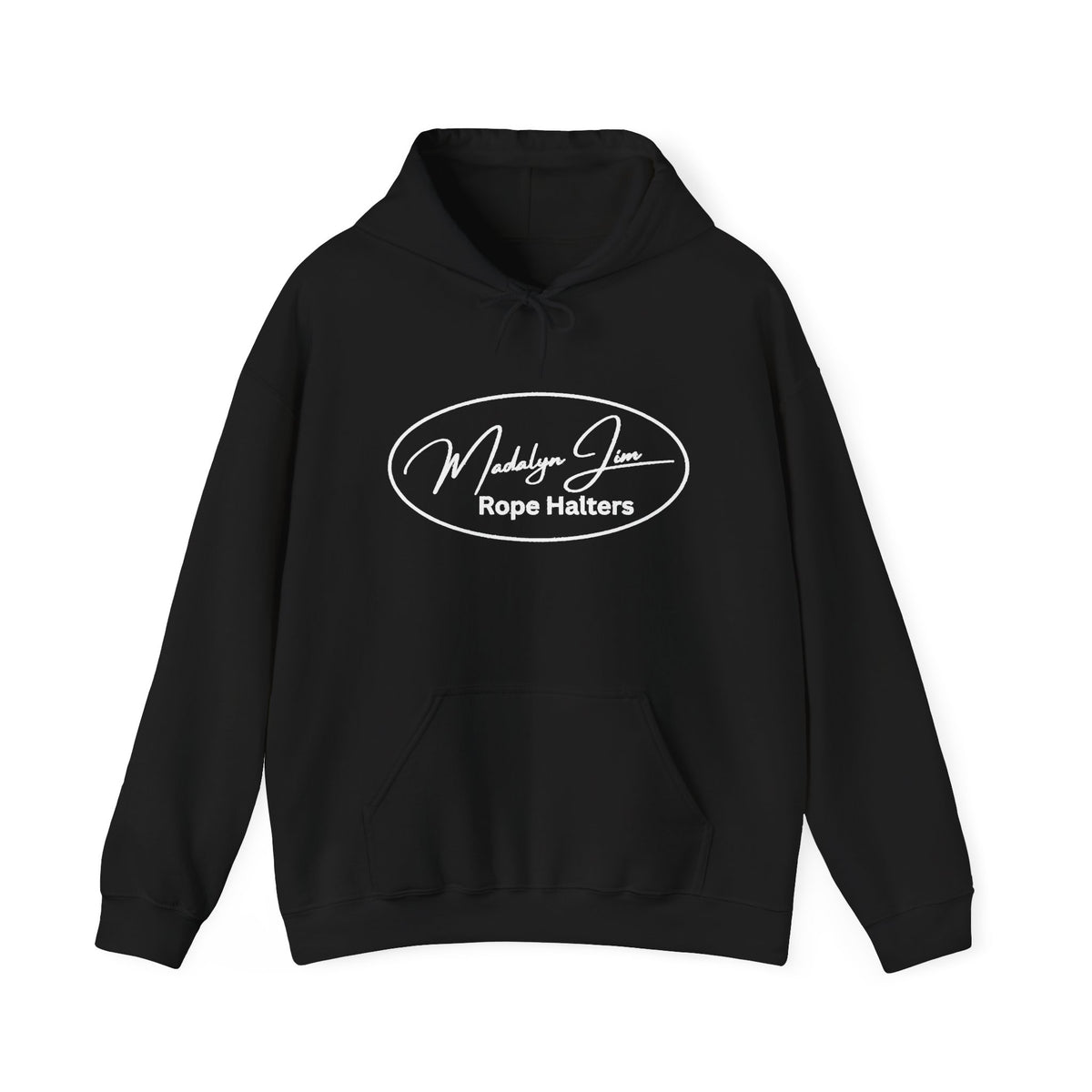 MJRH White Logo 
Hooded Sweatshirt