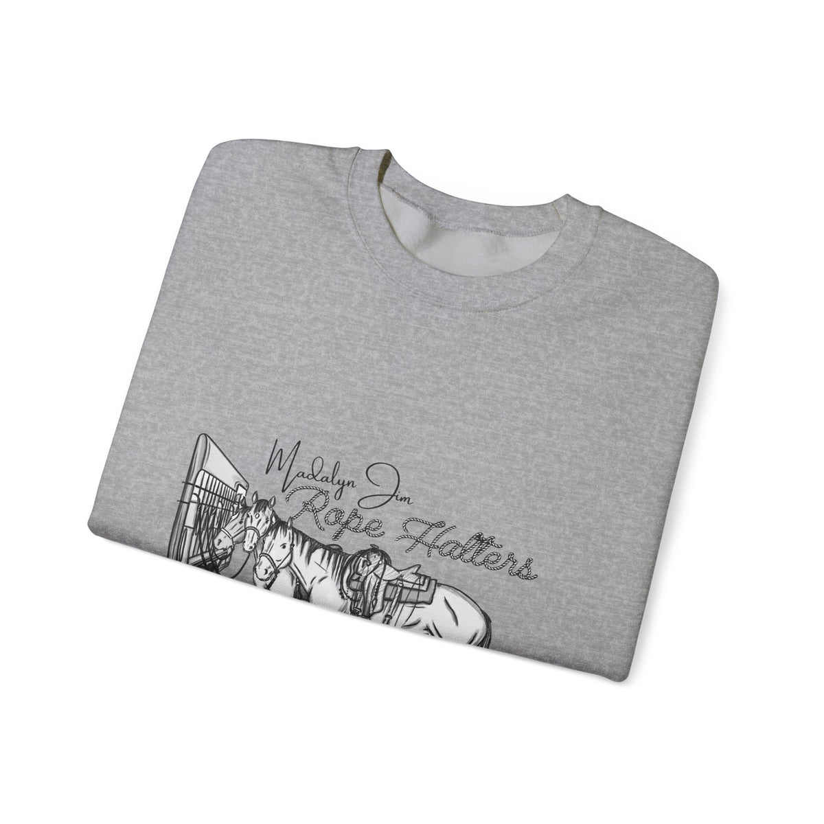 MJRH Ranch Horse Crewneck Sweatshirt