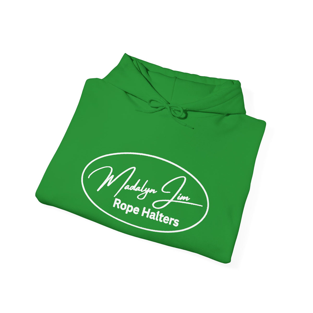 MJRH White Logo 
Hooded Sweatshirt