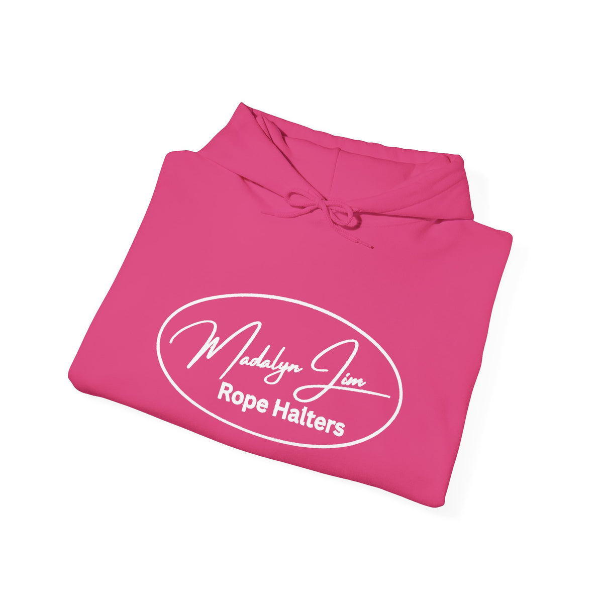 MJRH White Logo 
Hooded Sweatshirt