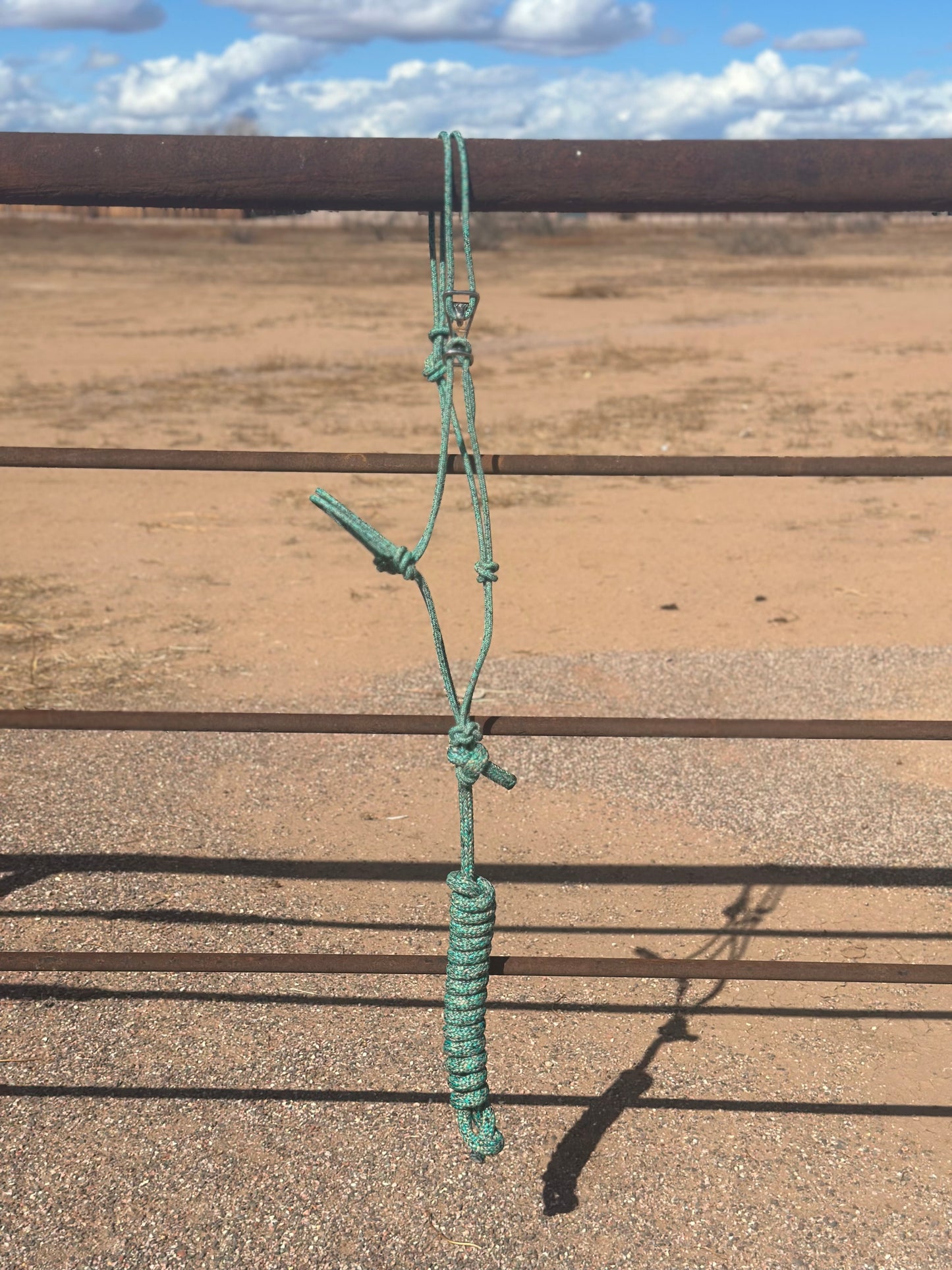 Turquoise Camo Easy Hook Halter