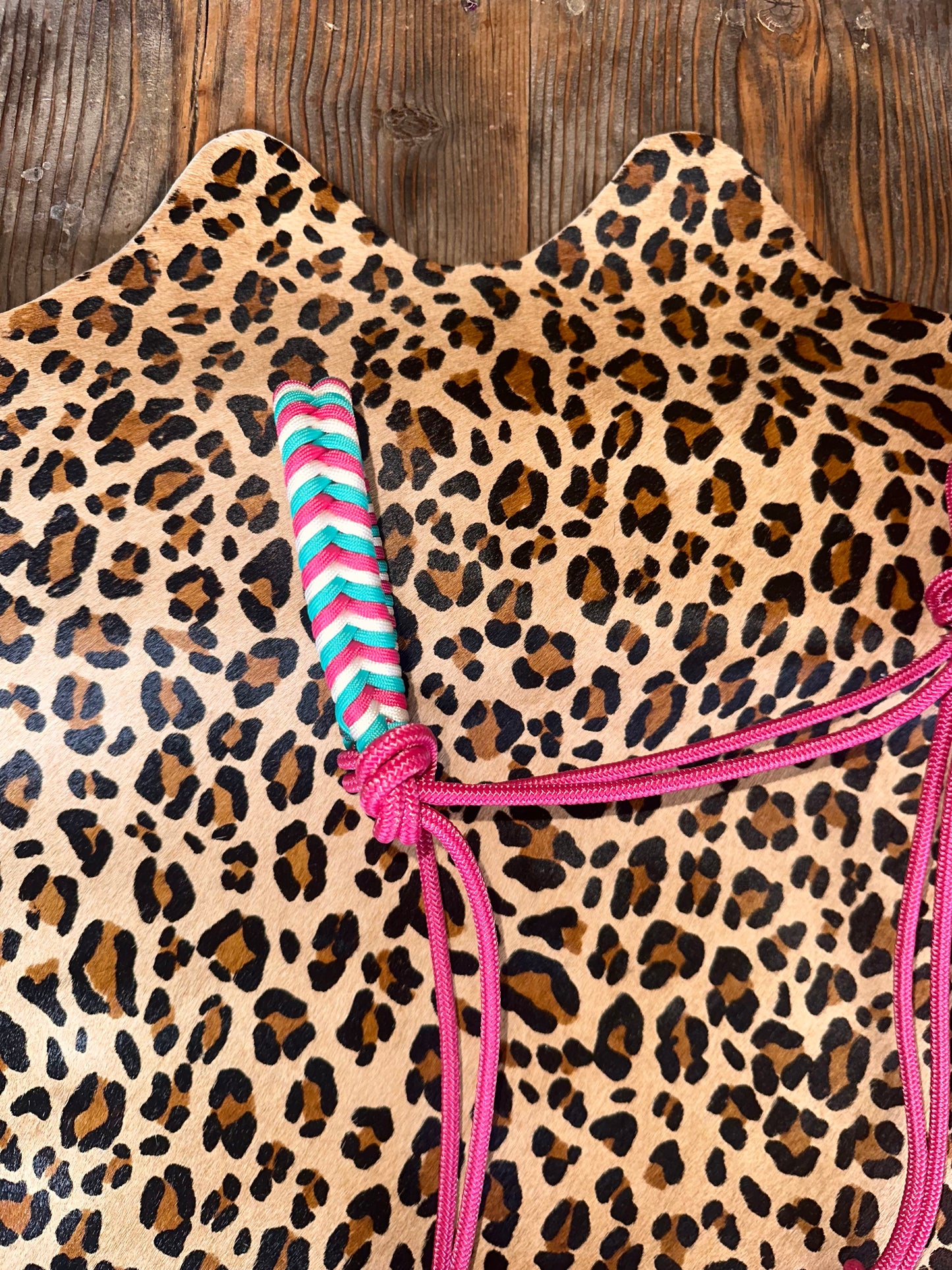 Cotton Candy Noseband Easy Hook Rope Halter