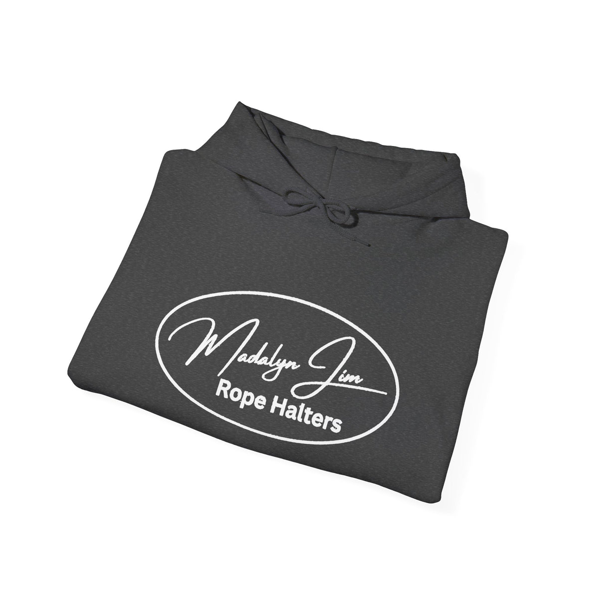 MJRH White Logo 
Hooded Sweatshirt