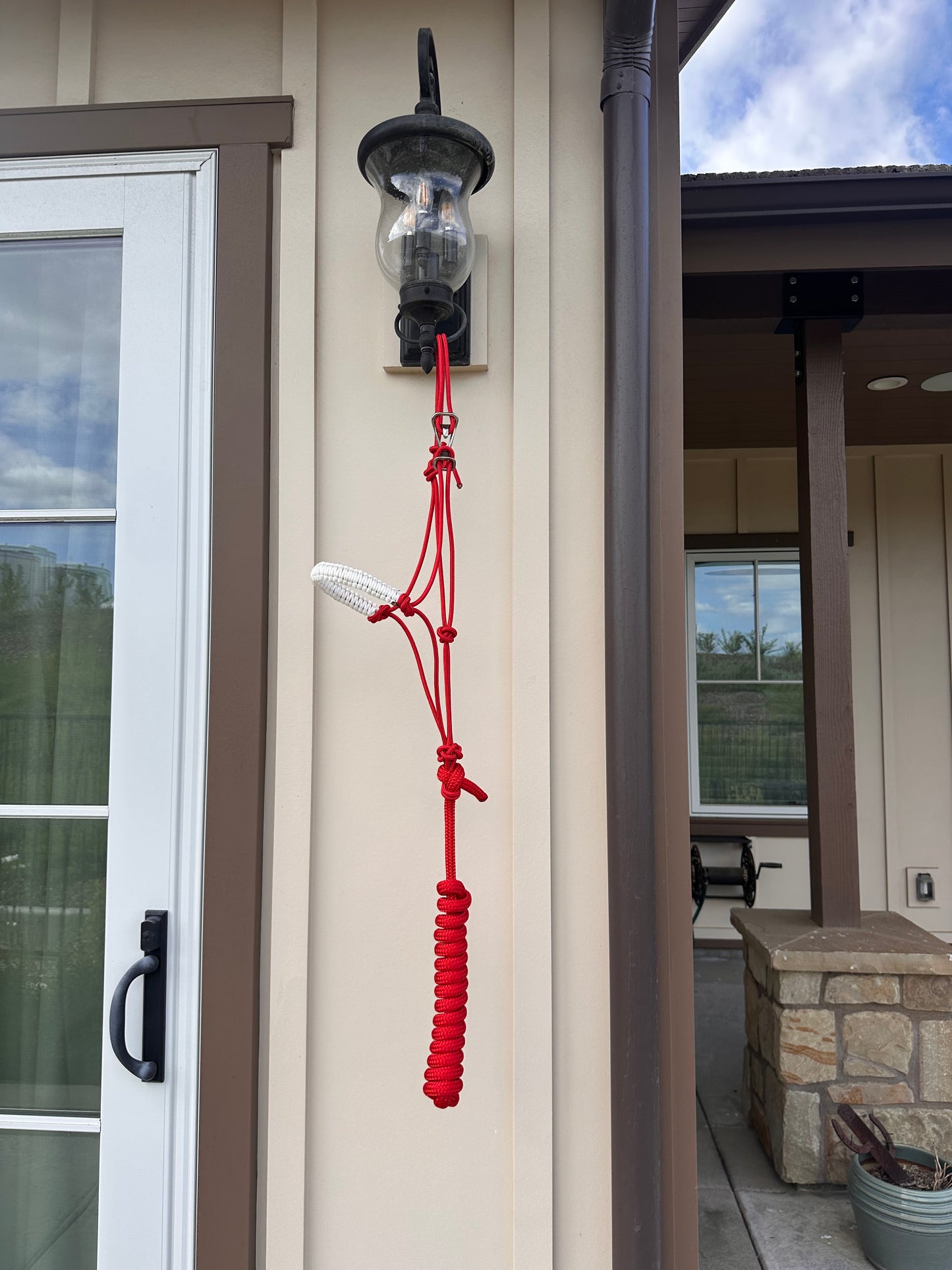 Easy Hook Halter with Braided Noseband