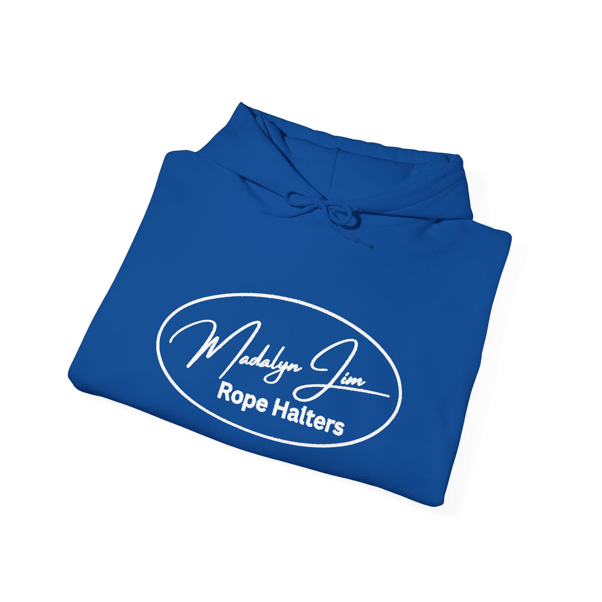 MJRH White Logo 
Hooded Sweatshirt