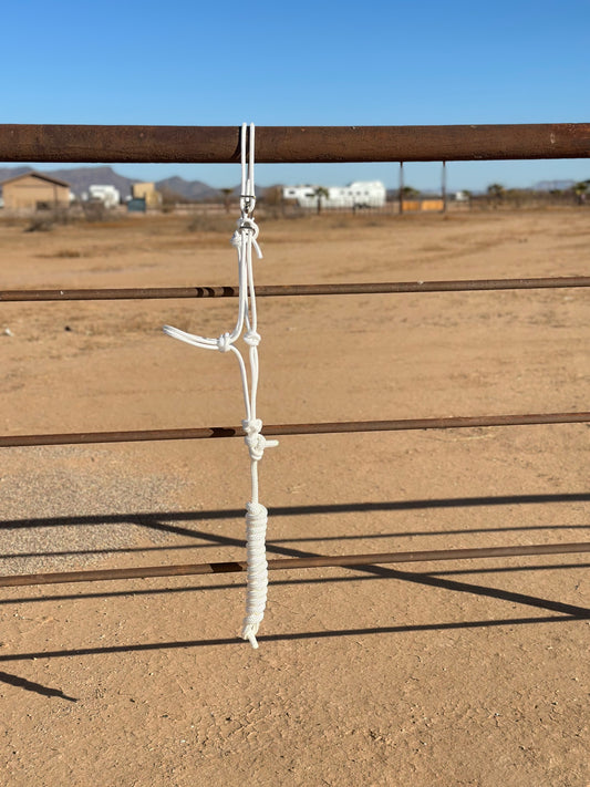 White Easy Hook Halter