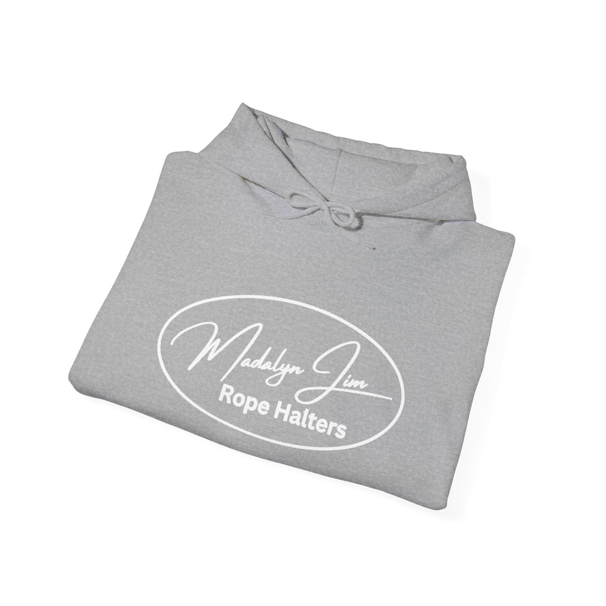 MJRH White Logo 
Hooded Sweatshirt