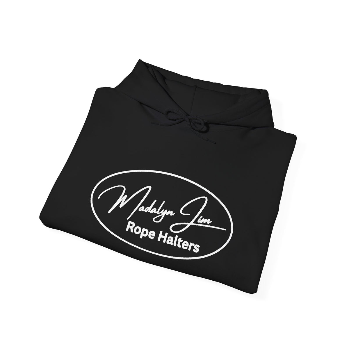 MJRH White Logo 
Hooded Sweatshirt
