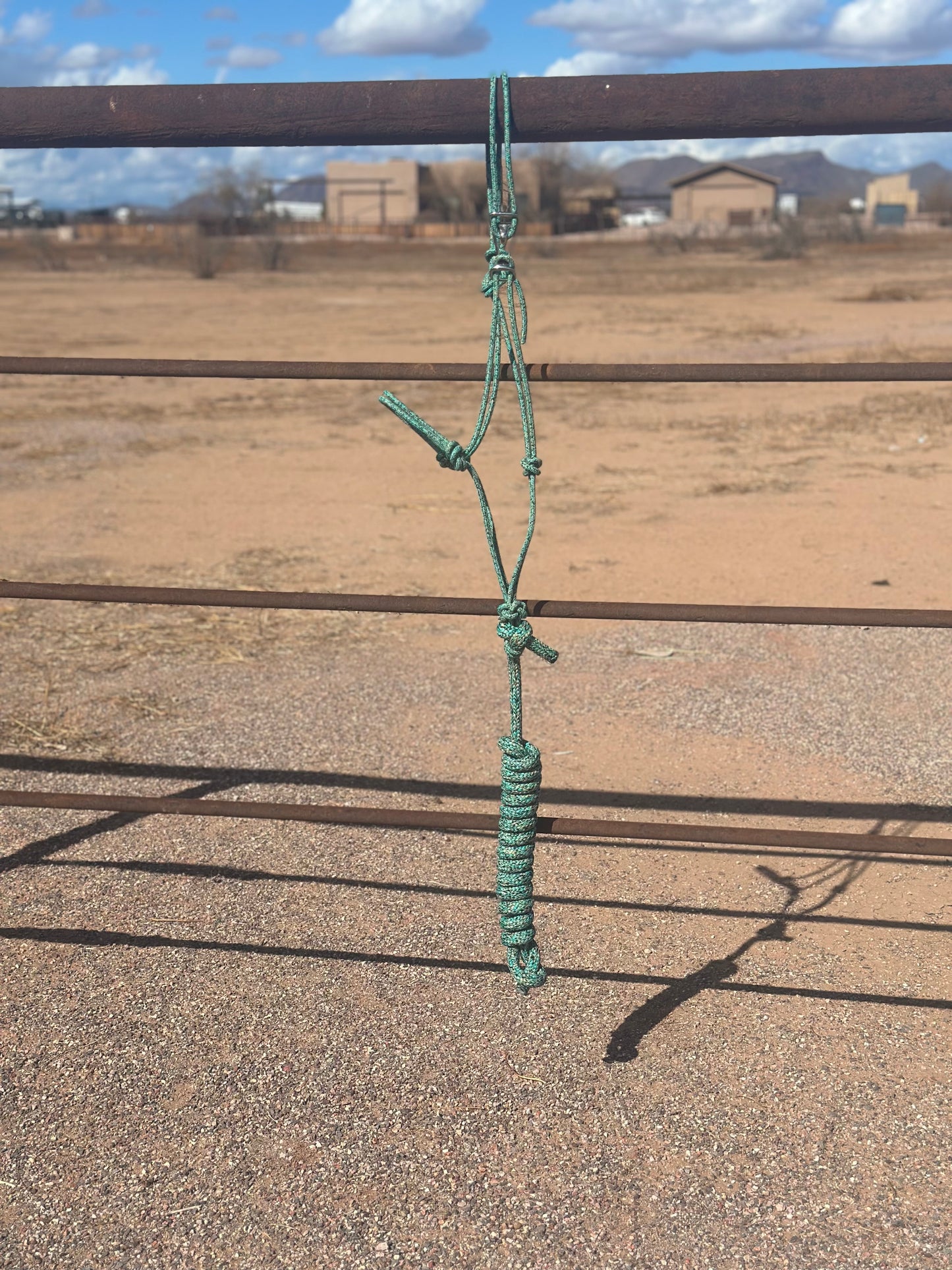 Turquoise Camo Easy Hook Halter