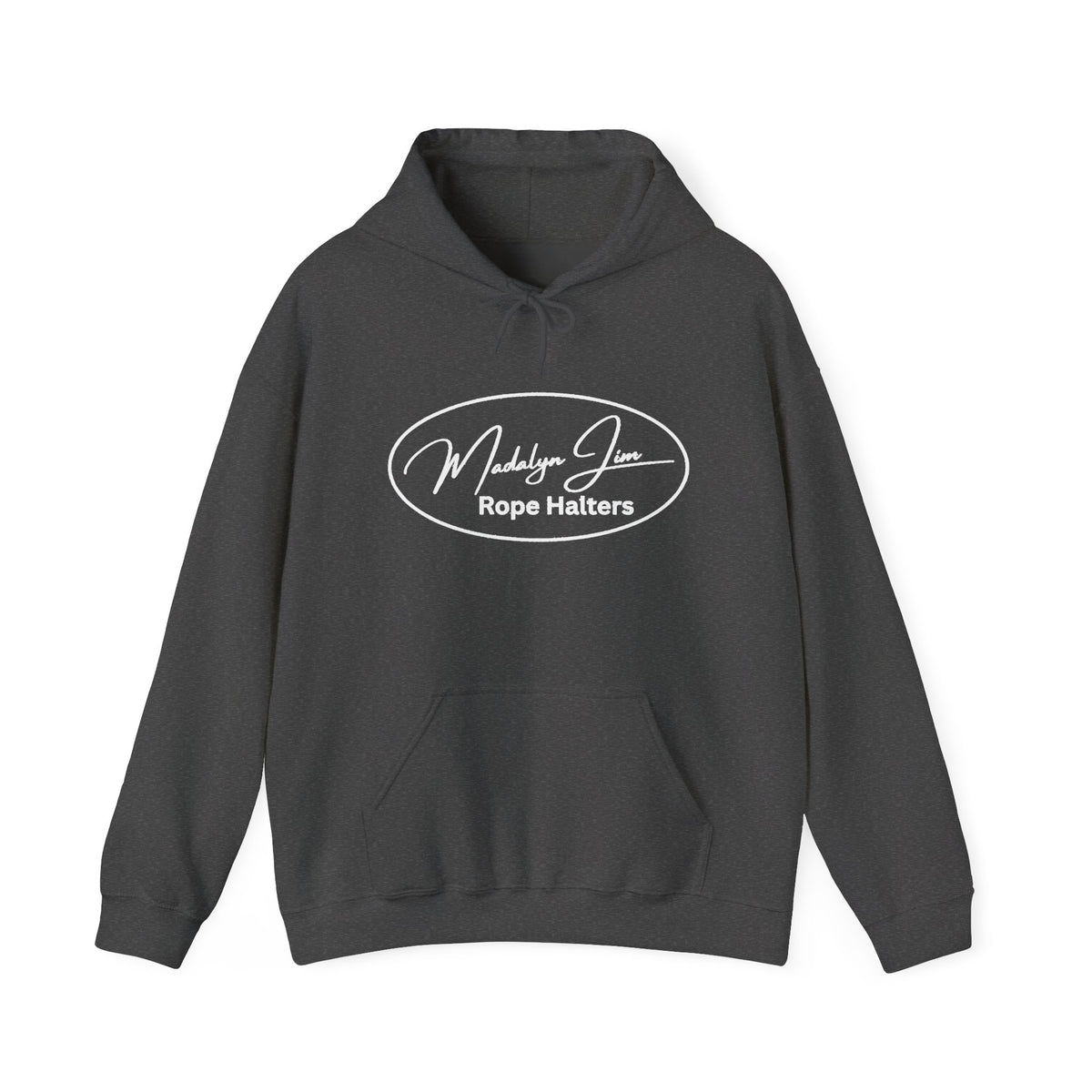 MJRH White Logo 
Hooded Sweatshirt