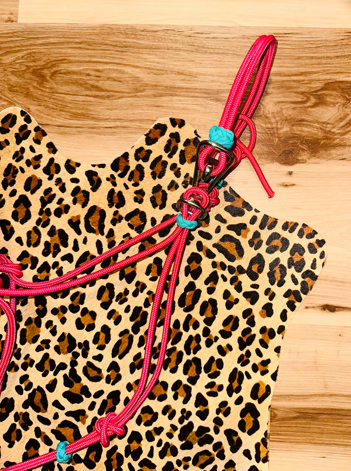 Ready to Ship - Raspberry Standard Easy Hook Rope Halter