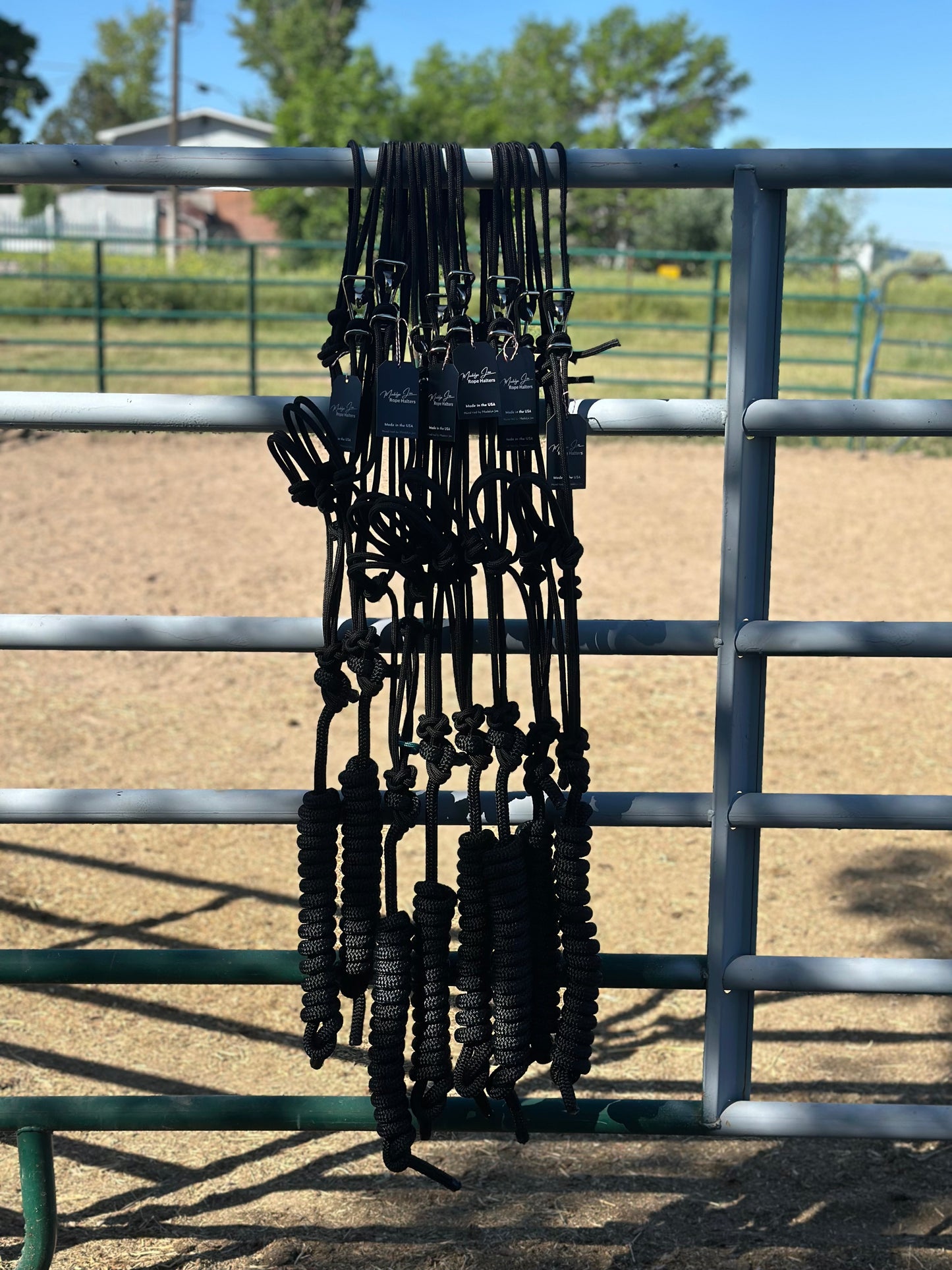 Black Easy Hook Rope Halter