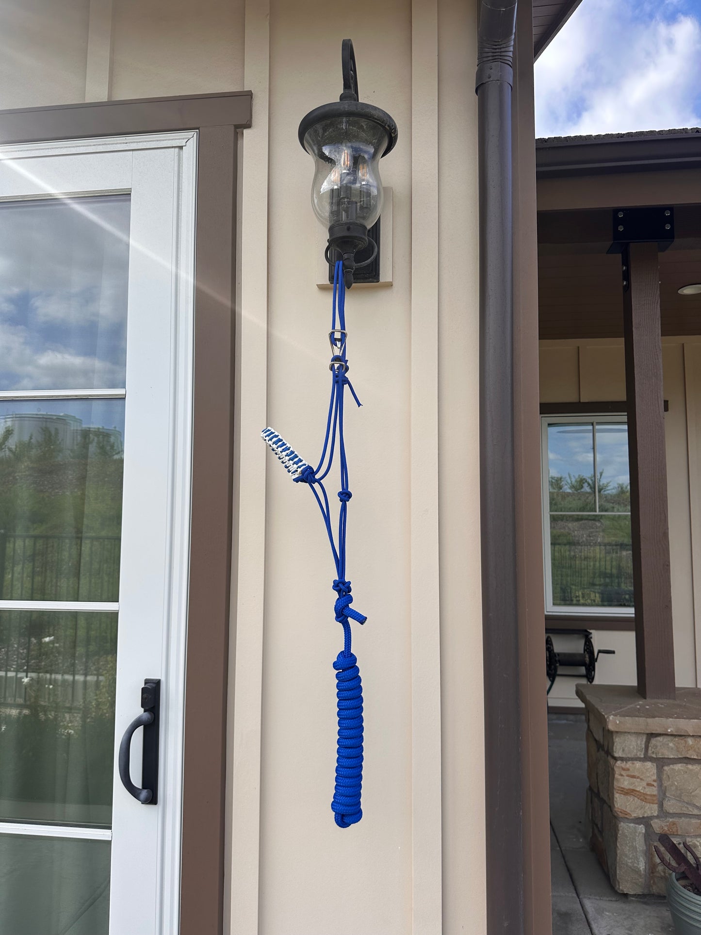 Easy Hook Halter with Braided Noseband