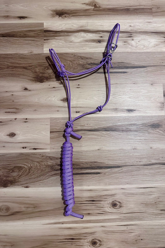 Lavender Easy Hook Rope Halter